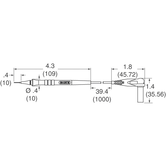 6275 Pomona Electronics  Test Leads - Banana, Meter Interface
